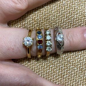 Size 7/8 Costume Jewelry lot